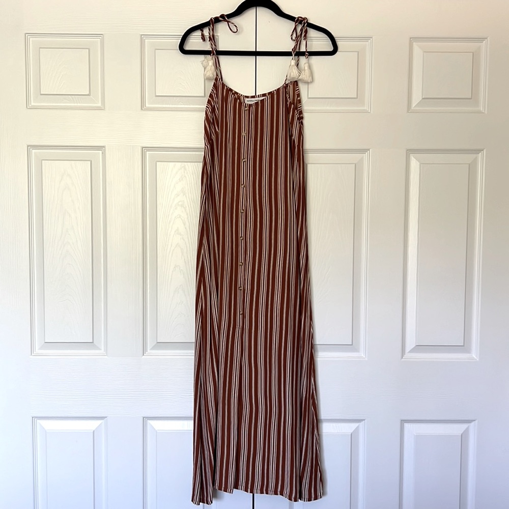 ANTHRO Faithfull the Brand Striped Maxi